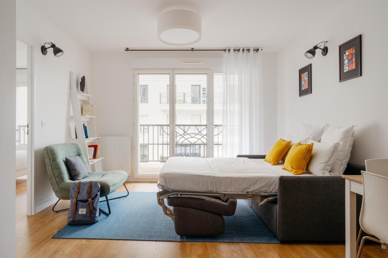 Edgar Suites Levallois - Jules Verne Buitenkant foto